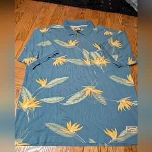 Tommy Bahama Blue Floral Men's Shirt